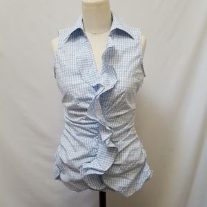 New York & Company Ruffled Stretch Top